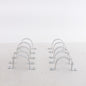 10-pack OZ-Gedney THR-400S 4" 2-Hole Zinc Plated Steel Straps