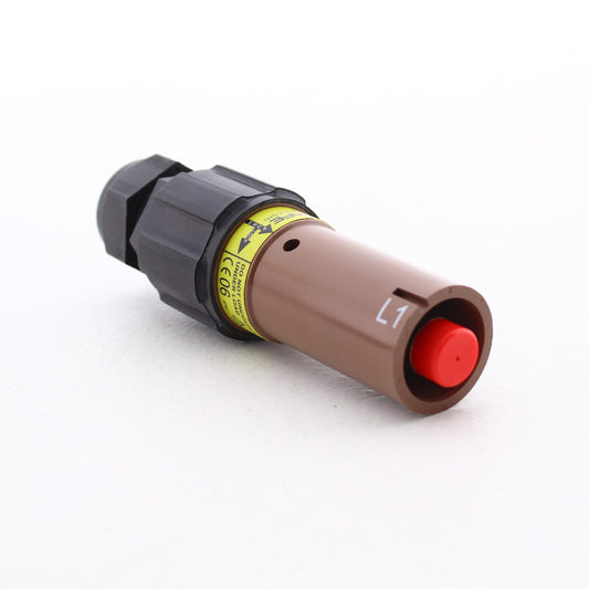 P3 SLS-1-BN-S25-M40S Brown Connectors Phase 3 Powersafe Male Source Line 1 Set