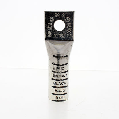 Copper Penn-Union BBLU-075S Compression Lug Long Barrel 1 Hole Tongue
