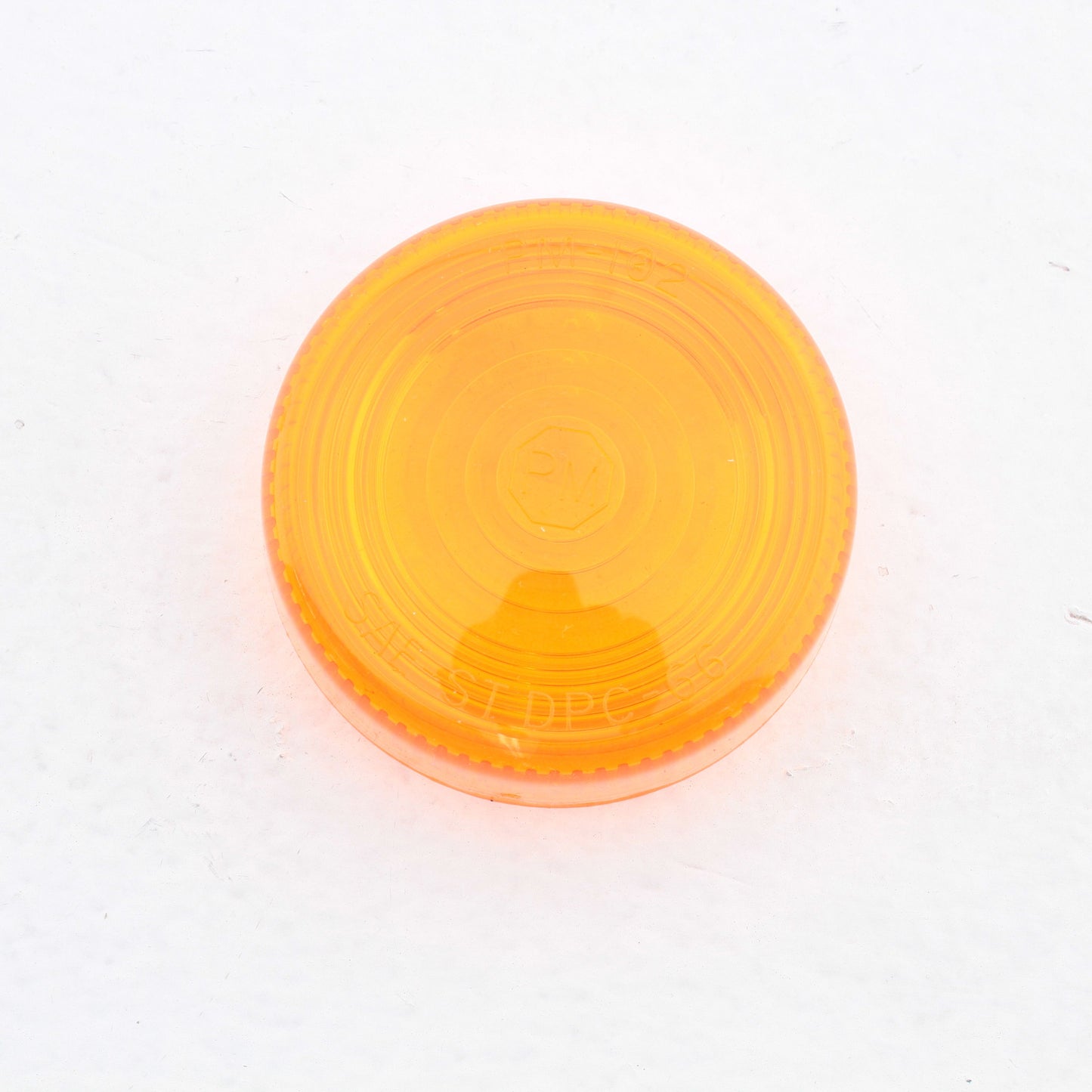 Peterson 102-15A Amber 2-7/8" Round Side Marker/Clearance Lens Cover Replacement