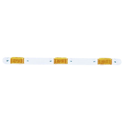 107-3A Almond Peterson Amber Identification Mini-light Bar