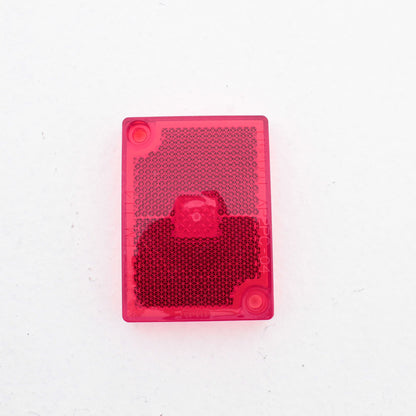 Peterson 114-15R Red Rectangular Lens Reflector Trailer Replacement 2" x 2.625"