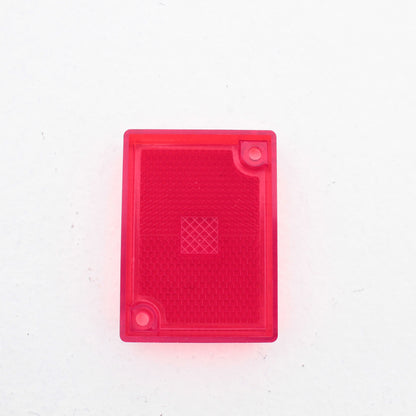 Peterson 114-15R Red Rectangular Lens Reflector Trailer Replacement 2" x 2.625"