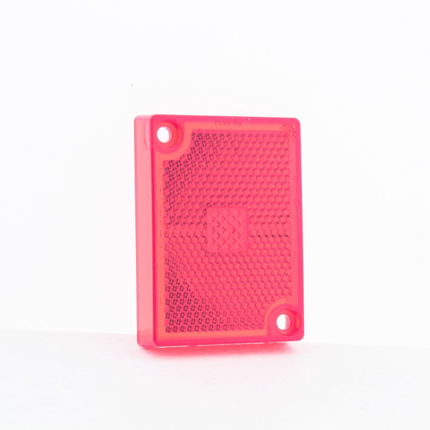 Peterson 114-15R Red Rectangular Lens Reflector Trailer Replacement 2" x 2.625"