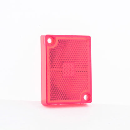 Peterson 114-15R Red Rectangular Lens Reflector Trailer Replacement 2" x 2.625"