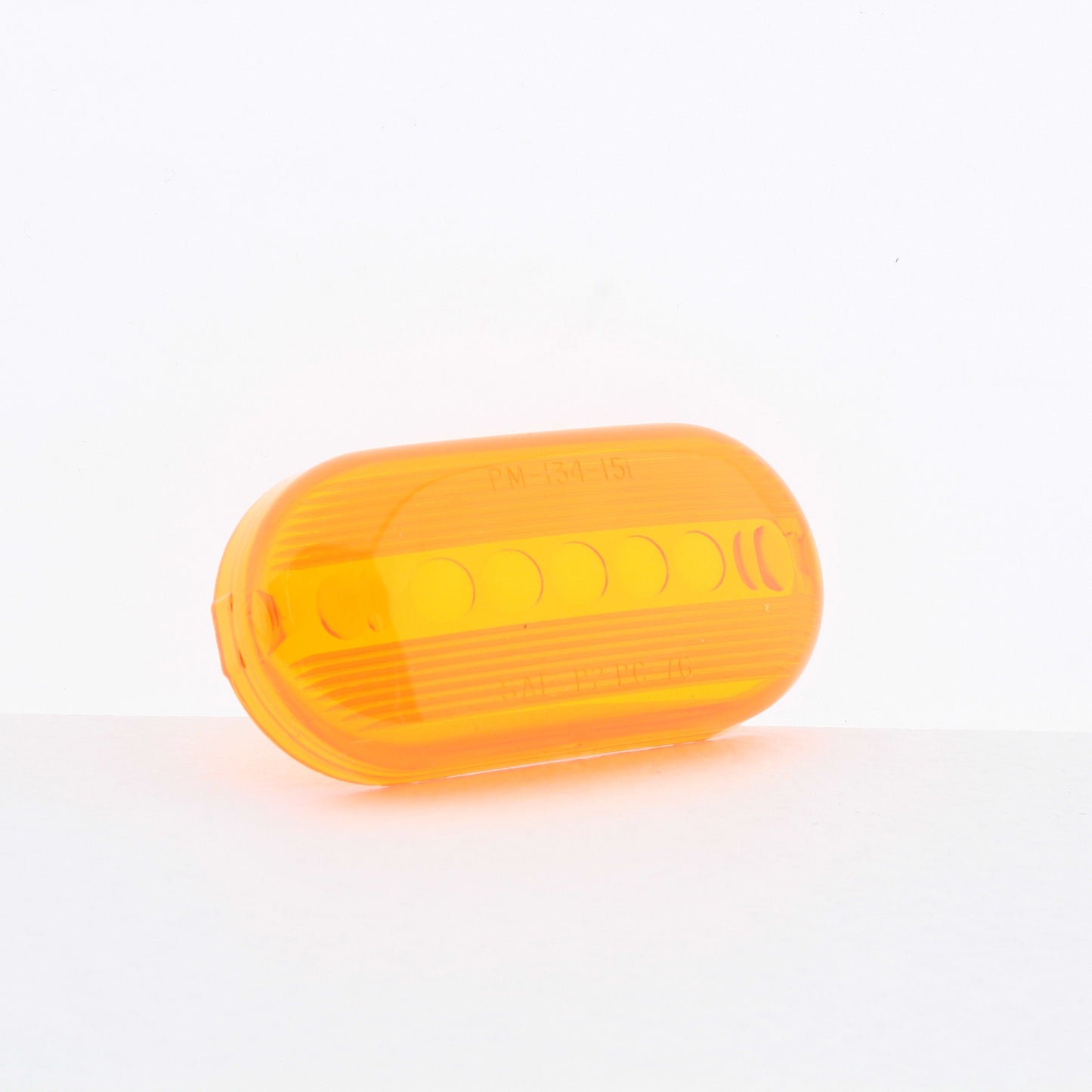 Peterson 134-15A Amber Oblong Trailer Clearance Side Marker Lens 135A Series