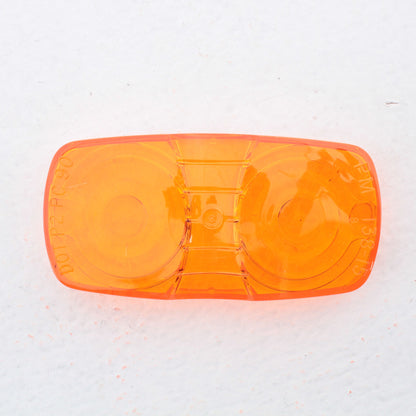 Peterson 138-15A Amber 4" Double Bulls-Eye Trailer Clearance Side Marker Lens