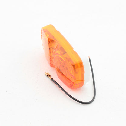 Peterson 138A Amber 4" Dual Bulls-Eye Clearance Light w/ Permastat Cast Housing