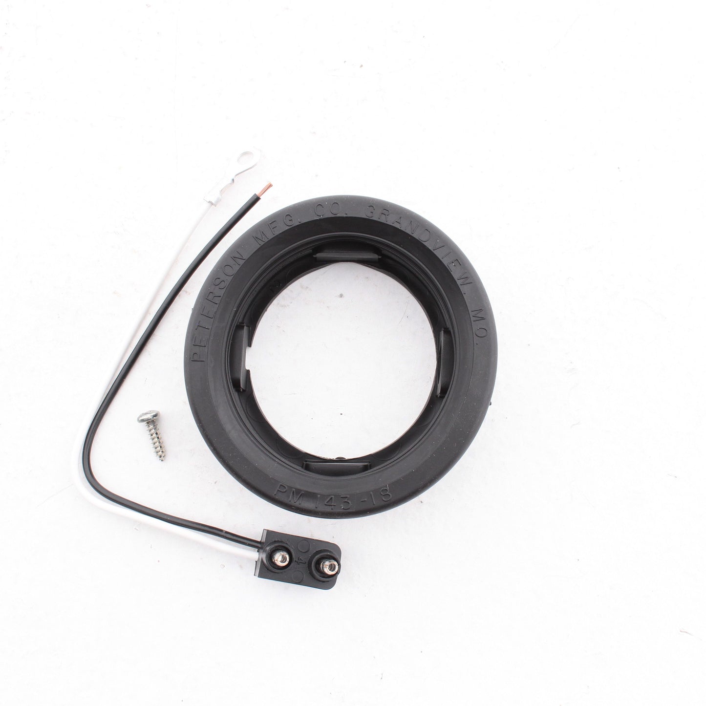 Peterson 143-18K 2.5" Recess Mount Light Grommet Kit Open Back w/ 142-49 Plug