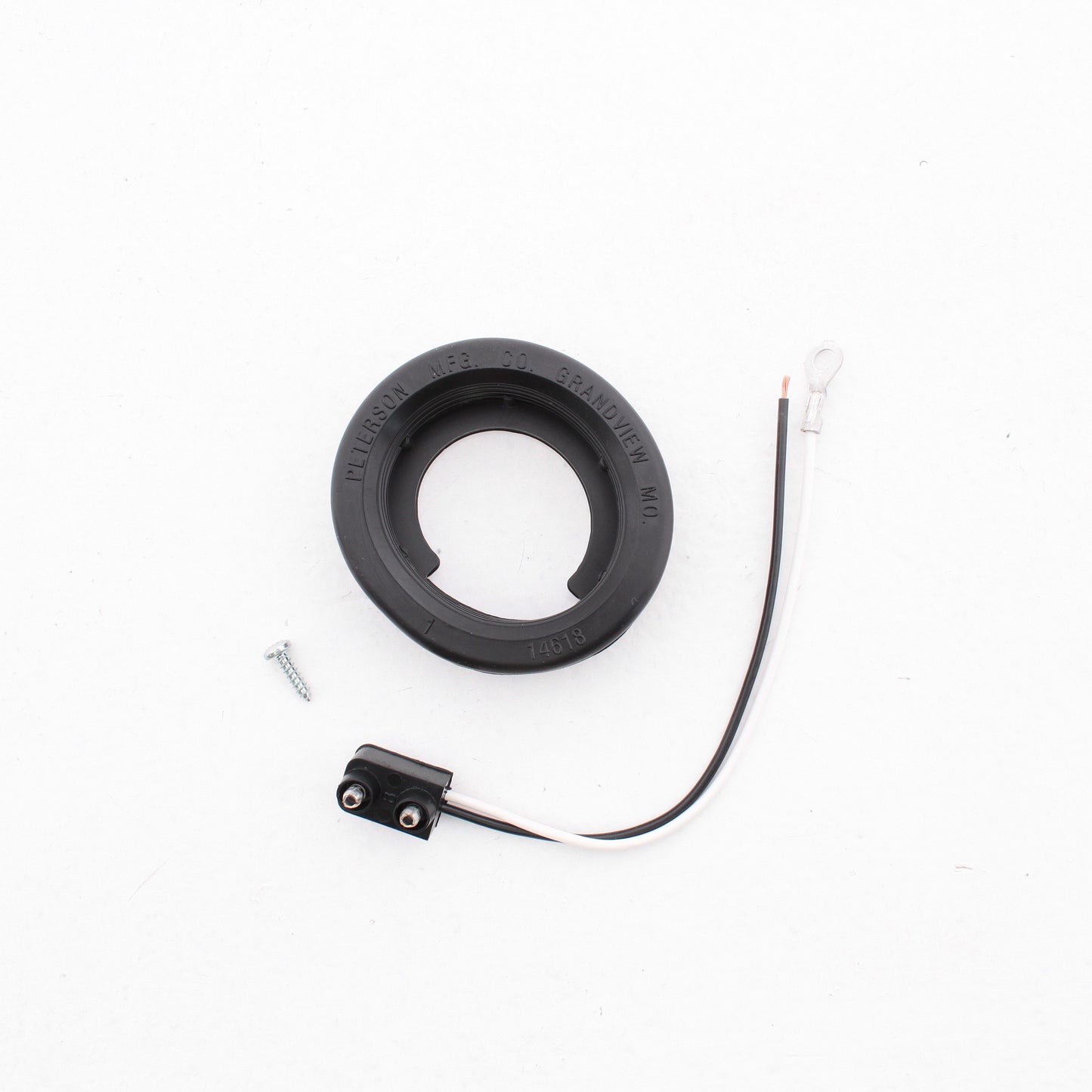 Peterson 14618K Trailer Side Marker Light 2" Open-Back Grommet Kit 6" Plug