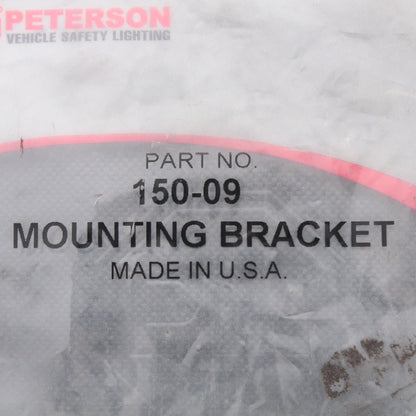 Peterson 150-09 Gray 2-7/8" Rectangular Mounting Bracket for 150 & LED153 Series
