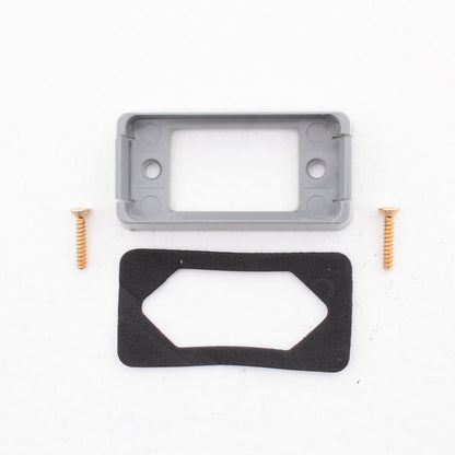 Peterson 150-09 Gray 2-7/8" Rectangular Mounting Bracket for 150 & LED153 Series