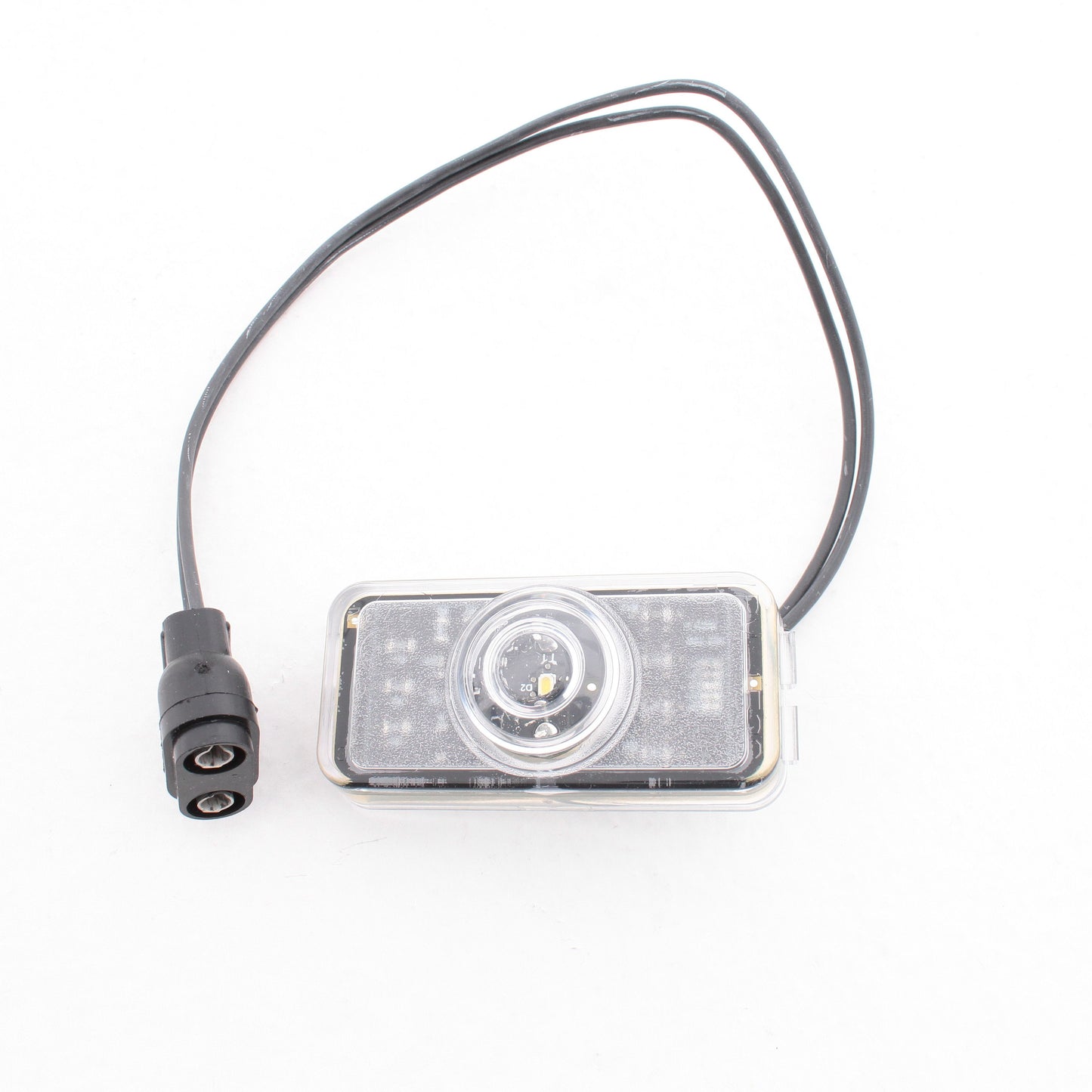 Peterson 153C-P White 2.5" Clear 1-Diode LED Utility License Plate Light