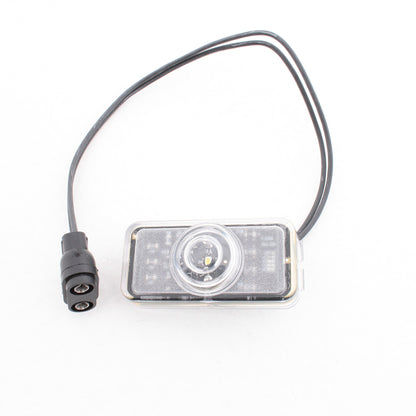 Peterson 153C-P White 2.5" Clear 1-Diode LED Utility License Plate Light