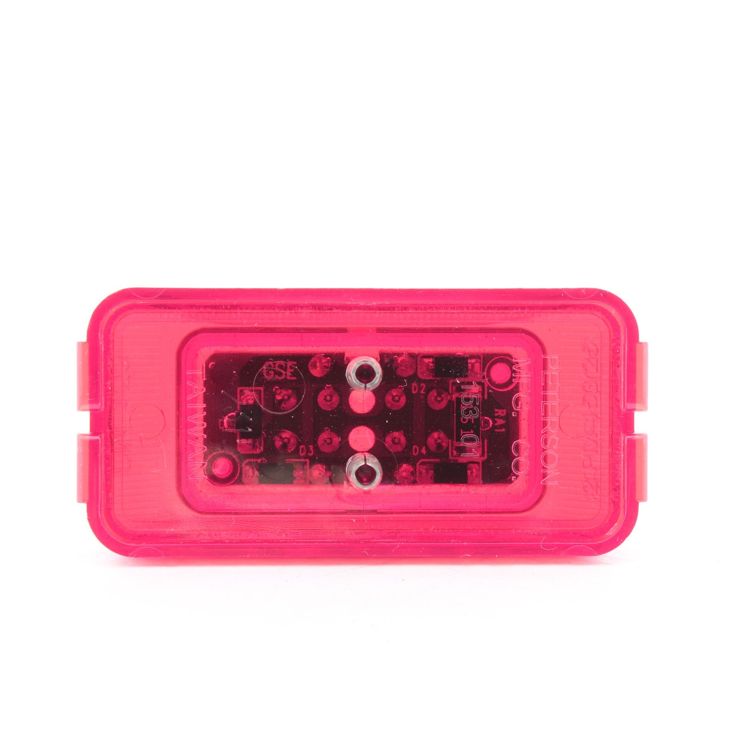 Peterson 153R Red Piranha LED 2.5" Clearance Side Marker Light 153-Series