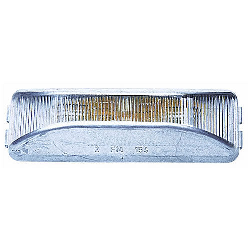 Peterson 154C Clear Painted License Plate Utility Light 2-Bulb w/o Mount Bracket