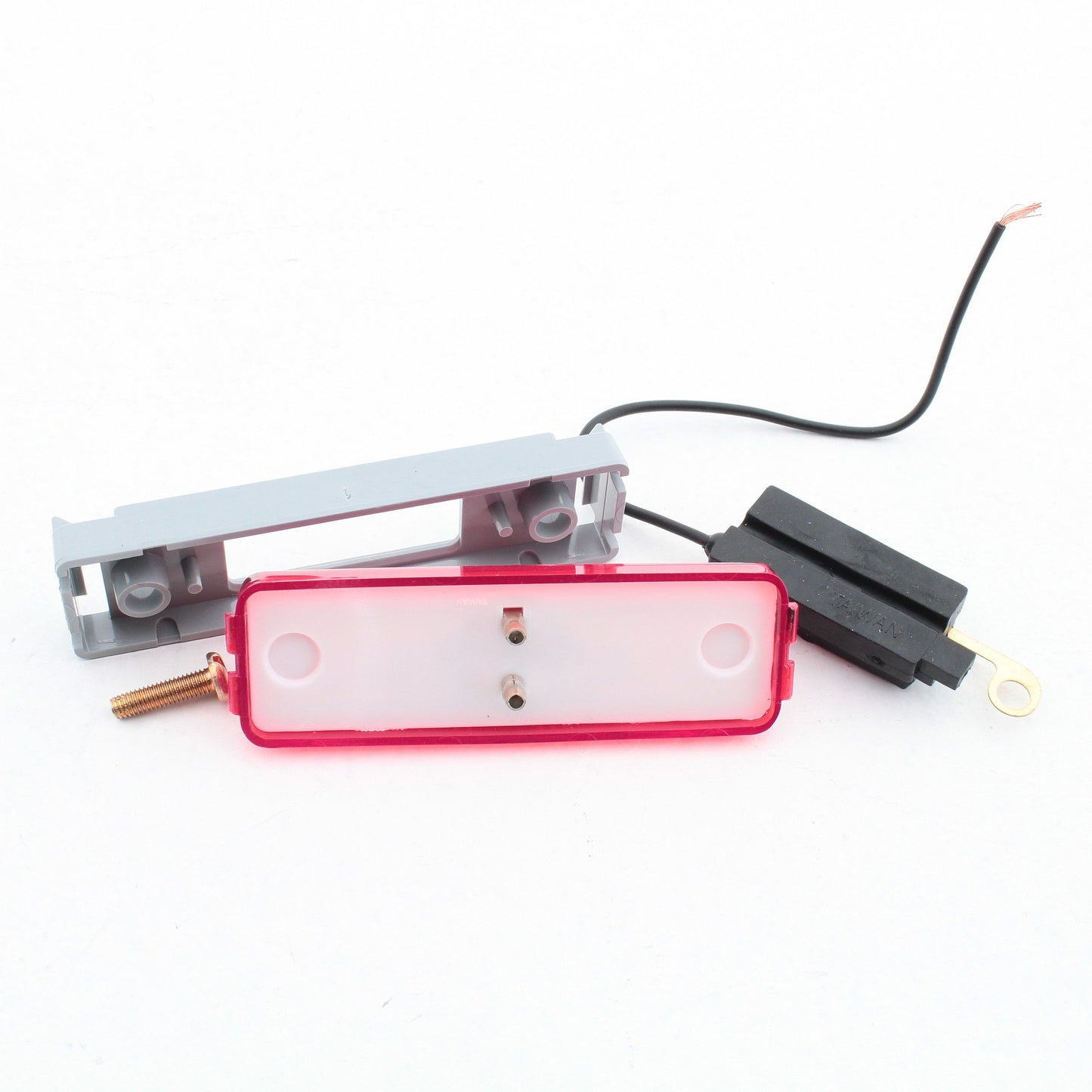 Peterson 154R Red Clearance Side Marker Light +Housing & Mounting Bracket