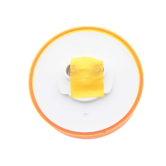 Peterson 163A-MV Amber 2.5" Round LED Marker Clearance Light Multi-Volt 5-Diode