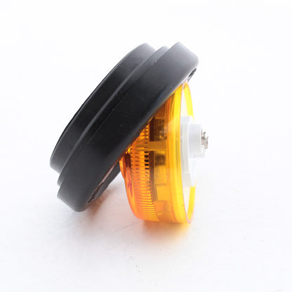 Peterson 165KAMV Amber LED 2" Clearance Side Marker Kit MultiVolt with Grommet