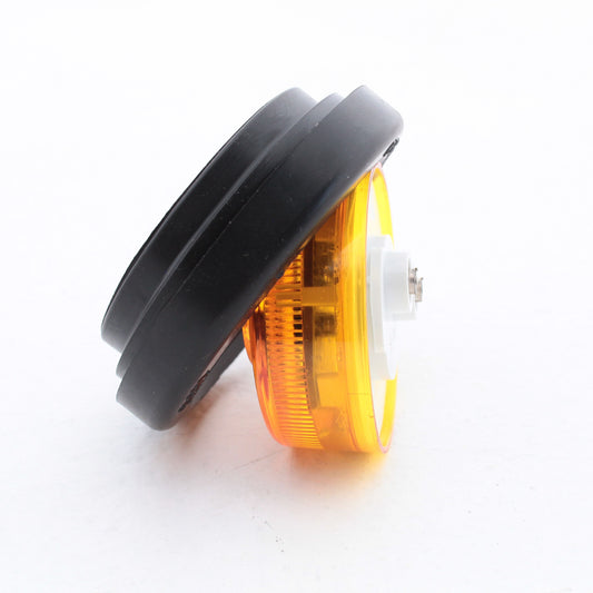 Peterson 165KAMV Amber LED 2" Clearance Side Marker Kit MultiVolt with Grommet