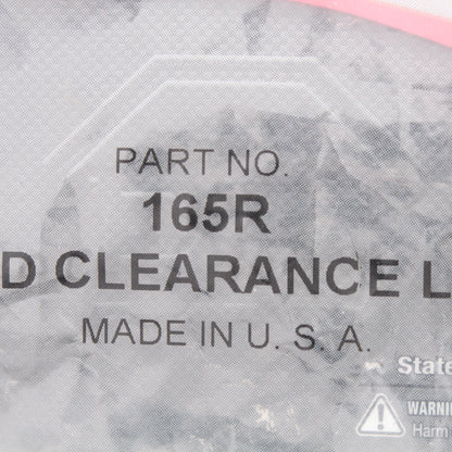 Peterson 165R Piranha 2" Red LED Clearance Side Marker Light No Grommet