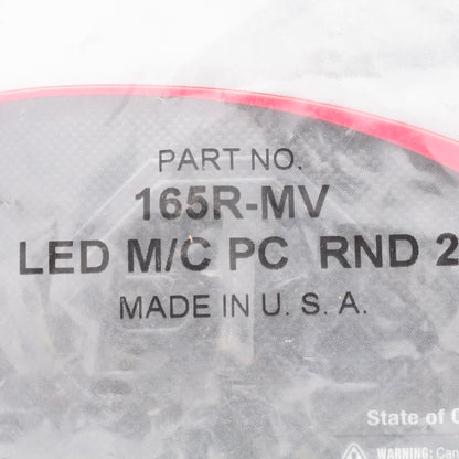 Peterson 165RMV Red Piranha LED 2" Clearance Side Marker Kit Multi-Volt