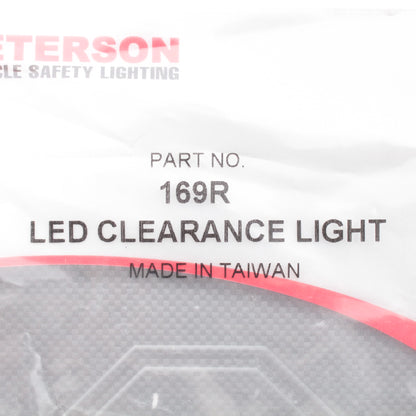 Peterson 169R Red LED Clearance Side Marker Light