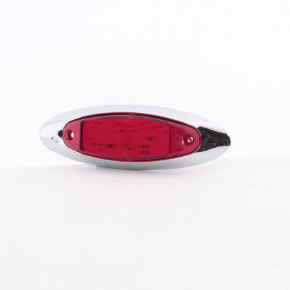 Peterson 178XR-MV Red Piranha LED Clearance/Side Marker Light Kit w/Bezel