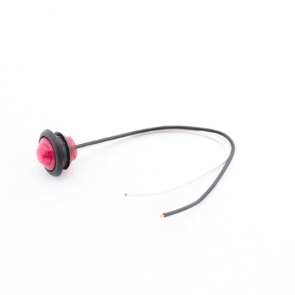 Peterson 181KR Red LED 3/4" Clearance and Side Marker Lights Stripped Leads