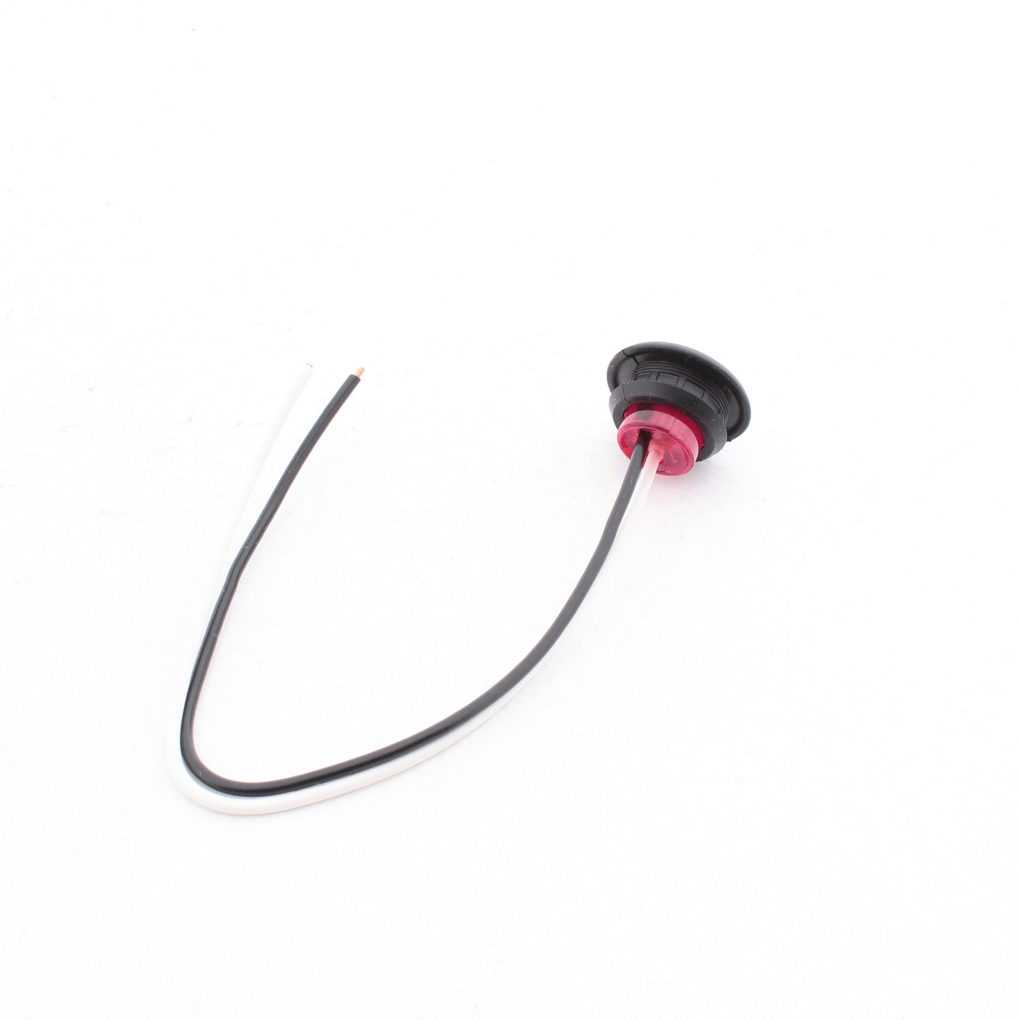 Peterson 181KR Red LED 3/4" Clearance and Side Marker Lights Stripped Leads