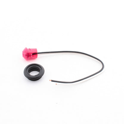 Peterson 181KR Red LED 3/4" Clearance and Side Marker Lights Stripped Leads