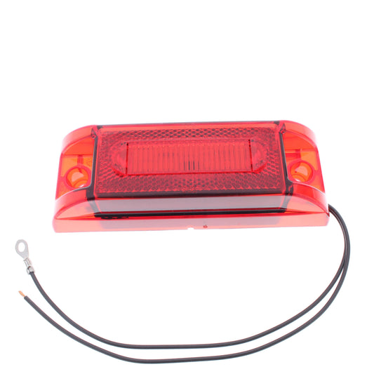 Peterson 187R Red LED Clearance and Side Marker Light w/ Reflex 2-Wire