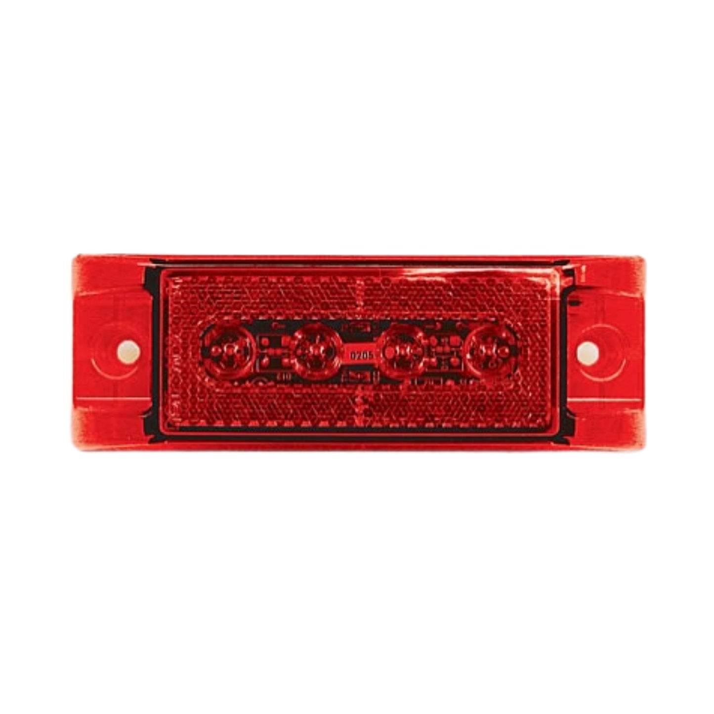 Peterson 188R Red Piranha LED Clearance/Side Marker Light w/ Reflex