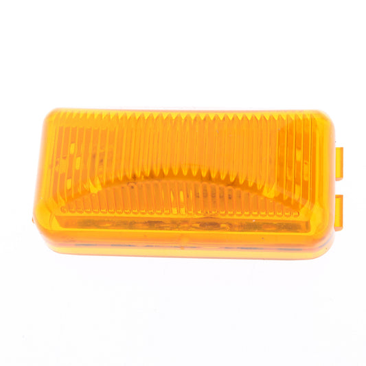 Peterson 203A Amber LED Marker Clearance Light 2.48" x 1.2" PC Rectangular