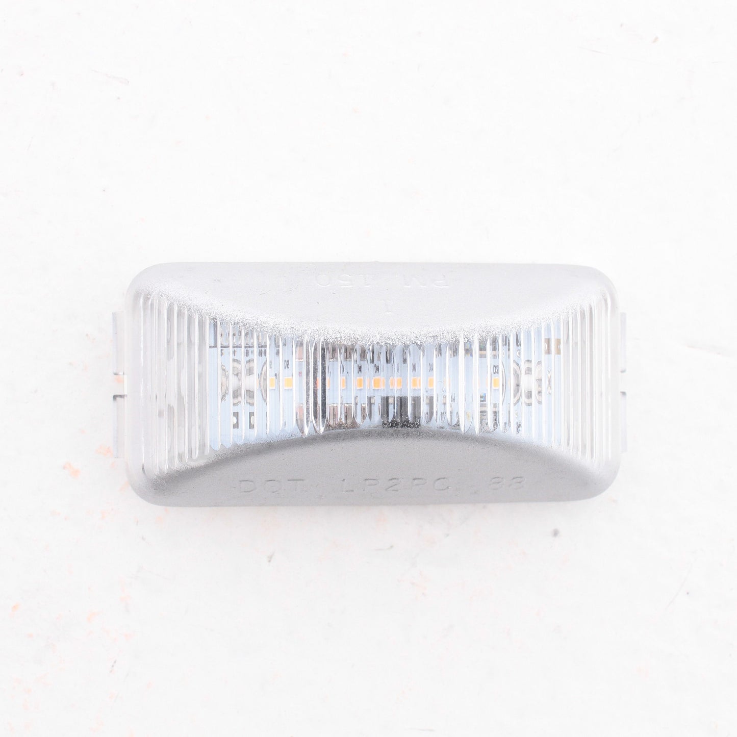 Peterson 203C Clear Rectangular LED License Light 2.48" x 1.2"