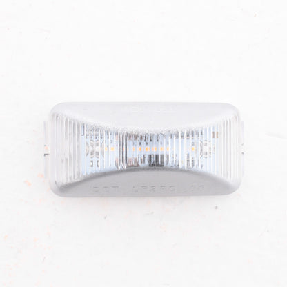 Peterson 203C Clear Rectangular LED License Light 2.48" x 1.2"