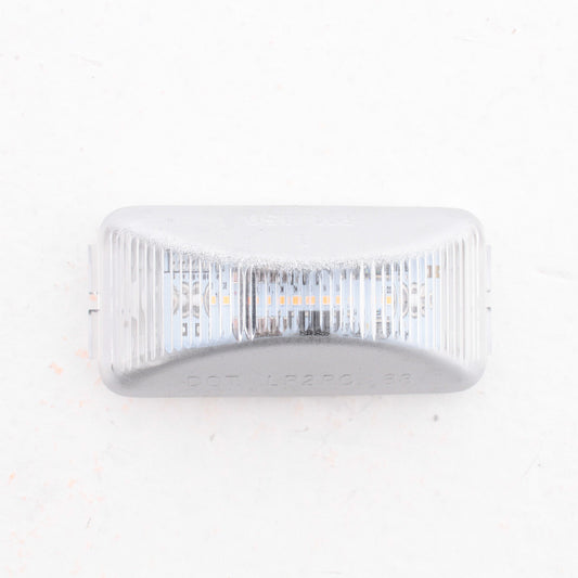 Peterson 203C Clear Rectangular LED License Light 2.48" x 1.2"