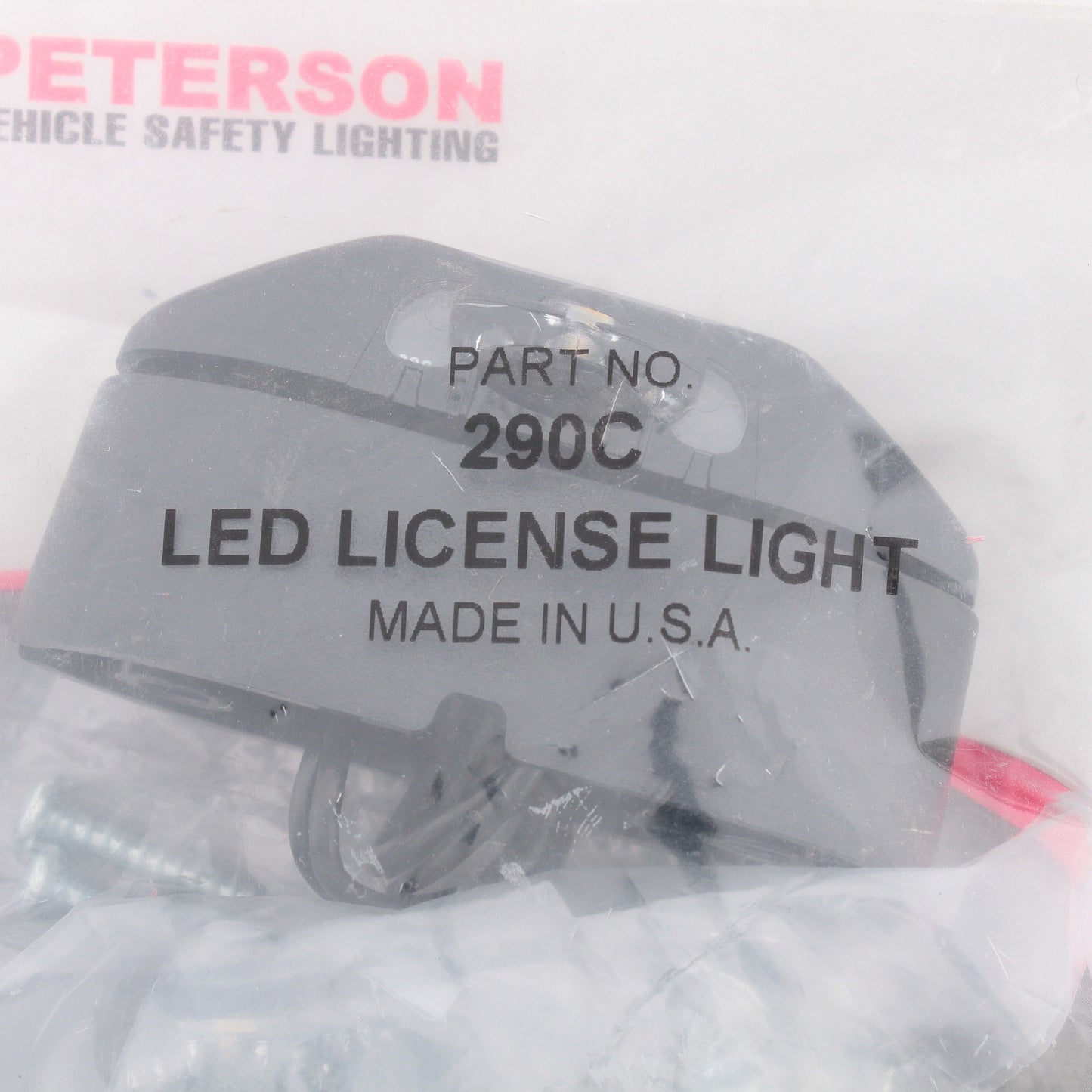 Peterson 290C Great White LED License Utility Light Side Mount 1 Diode