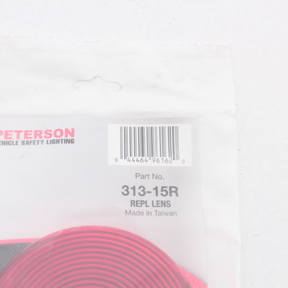 Peterson 31315R Red 4 1/8"  Round Replacement Lens Acrylic Trailer Light