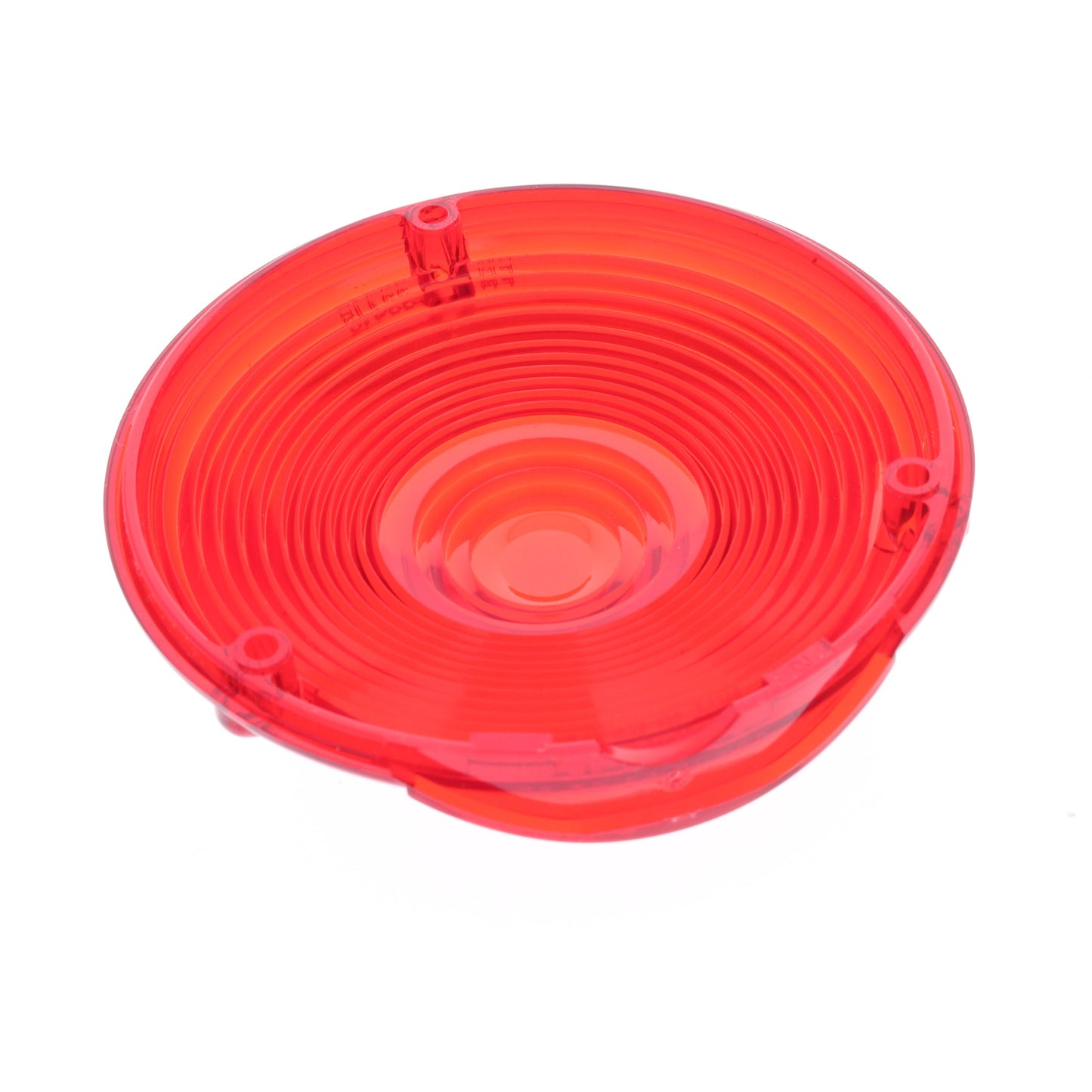 Peterson 334-15R Red Round 4.125" Lens for Single-Face Tail Light Replacement