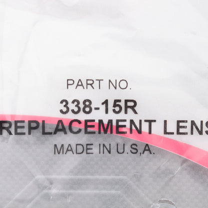 Peterson 33815R Red 4-1/8" Round Stop Turn Tail Light Replacement Lens Acrylic