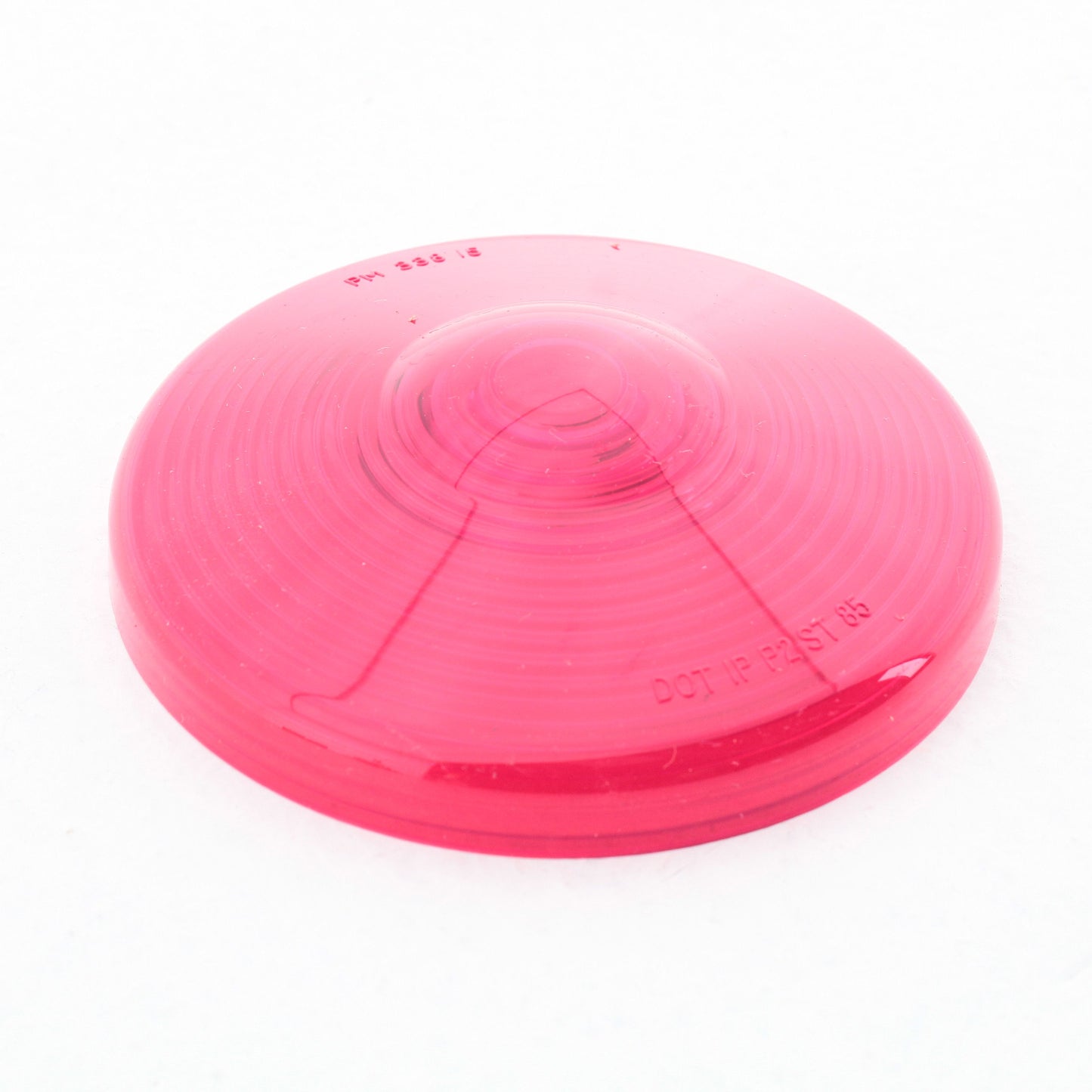 Peterson 33815R Red 4-1/8" Round Stop Turn Tail Light Replacement Lens Acrylic