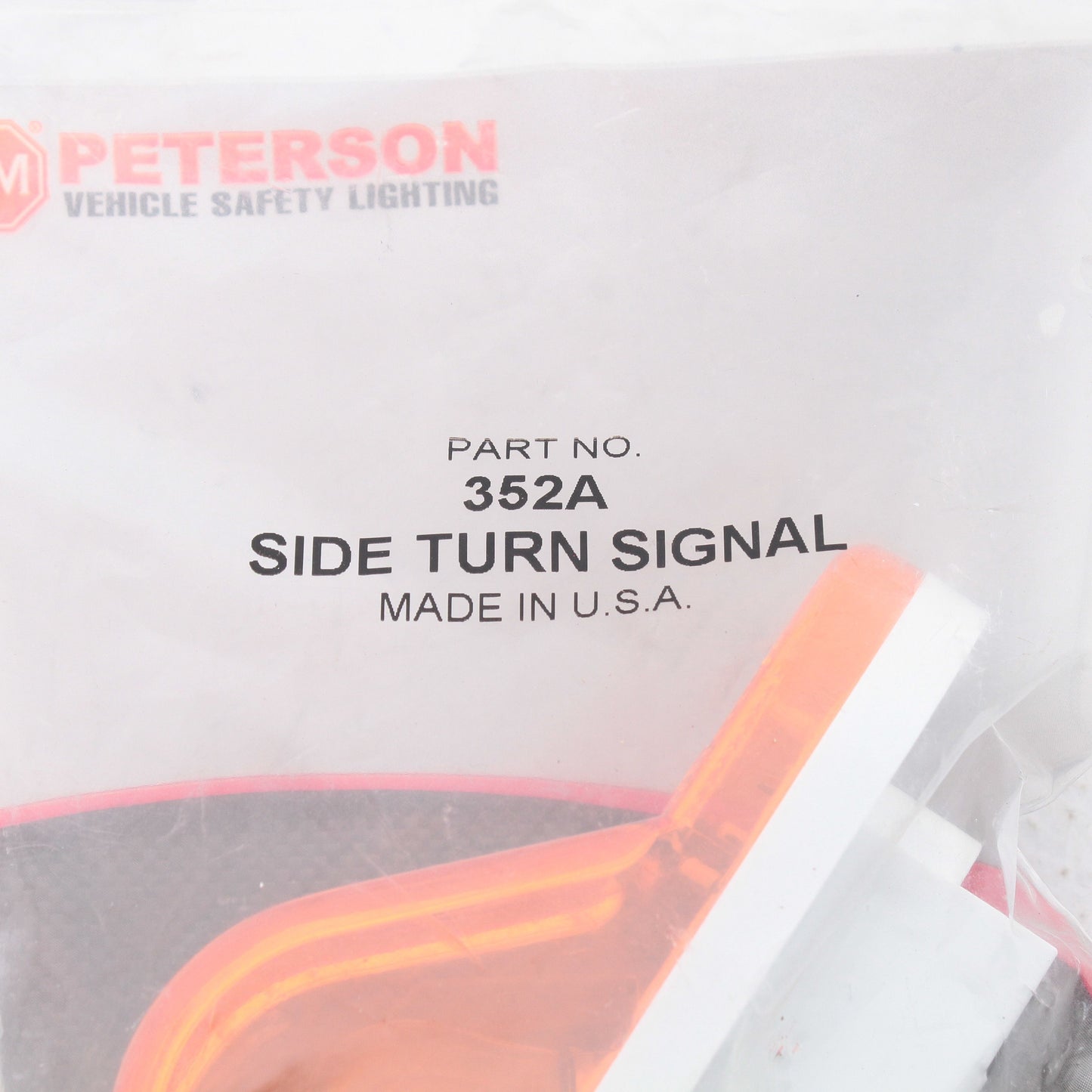 Peterson 352A 6.5" Amber Combination Turn Signal and Side Marker Light