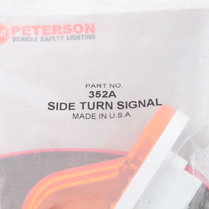 Peterson 352A 6.5" Amber Combination Turn Signal and Side Marker Light
