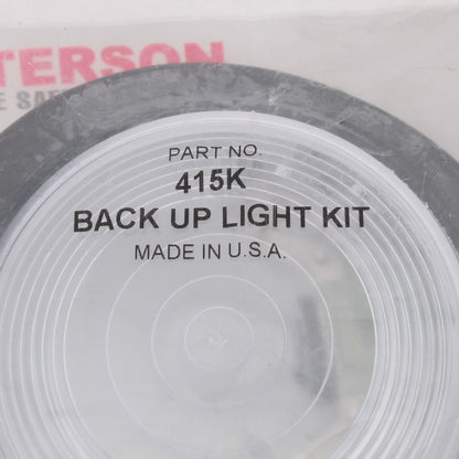 Peterson 415K Round 4-1/4" Incandescent Trailer Back-Up Light Clear Lens
