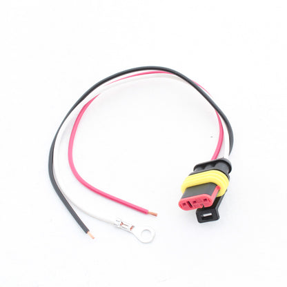 Peterson 41749 3-Wire Hard-Shell Weatherproof Plug w/ 8" Leads for 417 Series