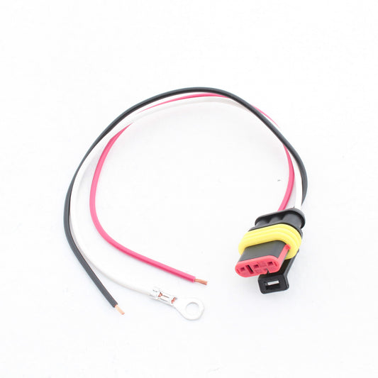 Peterson 41749 3-Wire Hard-Shell Weatherproof Plug w/ 8" Leads for 417 Series