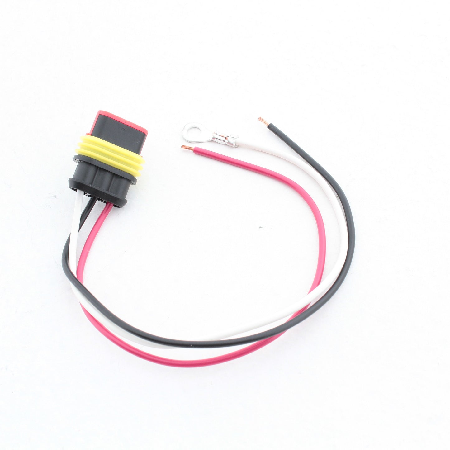 Peterson 41749 3-Wire Hard-Shell Weatherproof Plug w/ 8" Leads for 417 Series