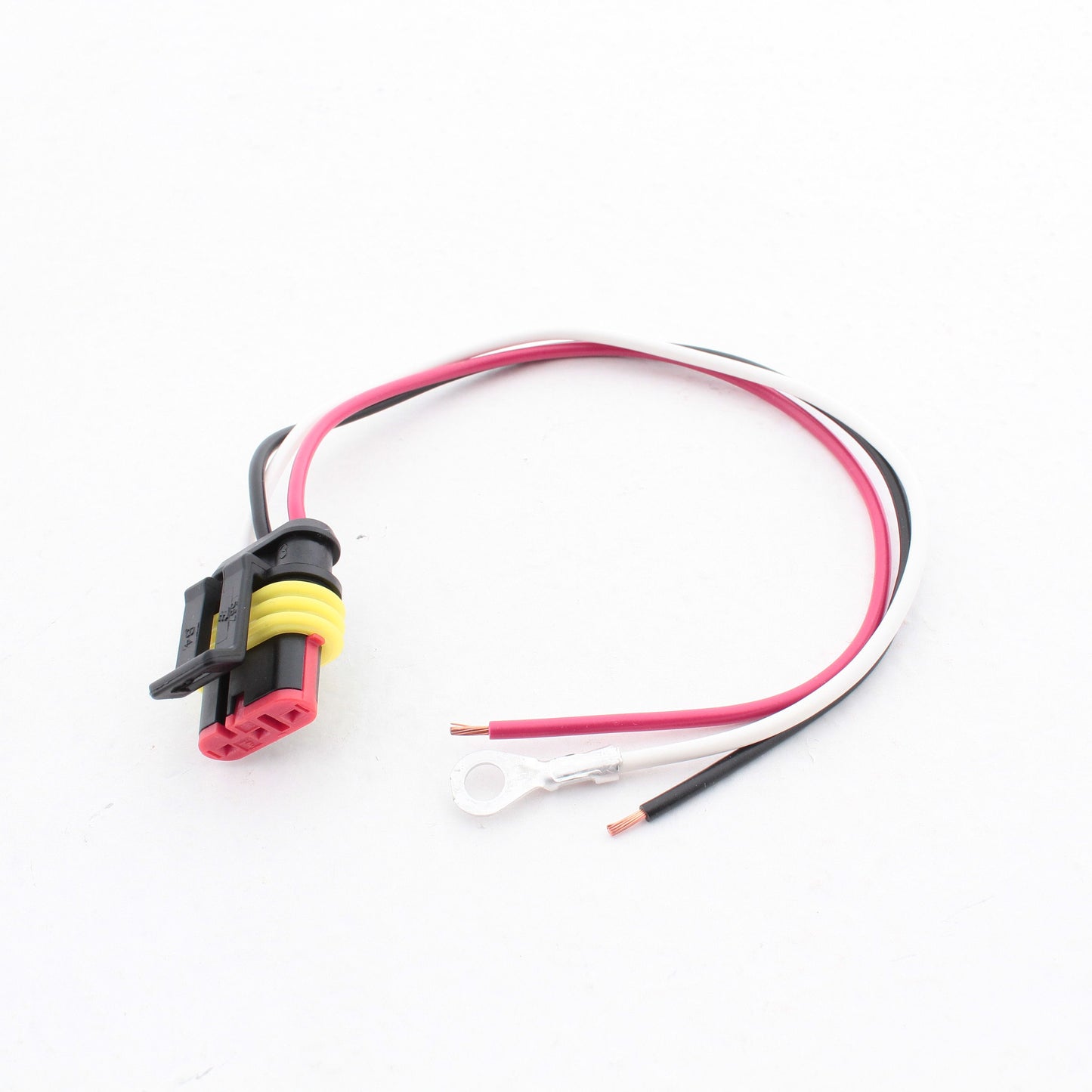 Peterson 41749 3-Wire Hard-Shell Weatherproof Plug w/ 8" Leads for 417 Series