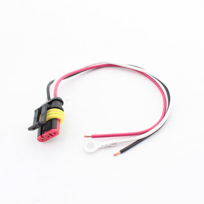 Peterson 41749 3-Wire Hard-Shell Weatherproof Plug w/ 8" Leads for 417 Series